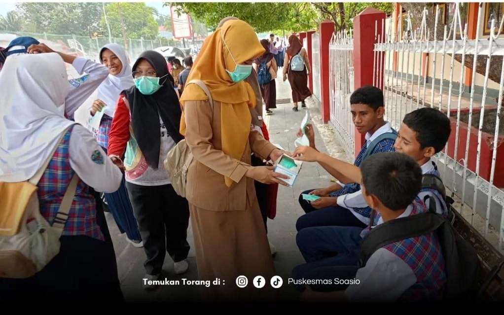 Puskesmas Soasio Perkuat Penanganan Kabut Asap Karhutla di Tidore Kepulauan — foto 1